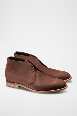 Boots en nubuck Burwick - Marron