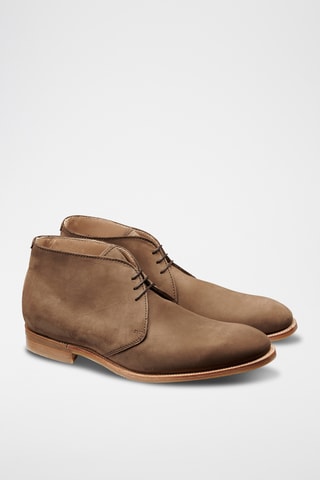 Boots en nubuck Burwick - Marron