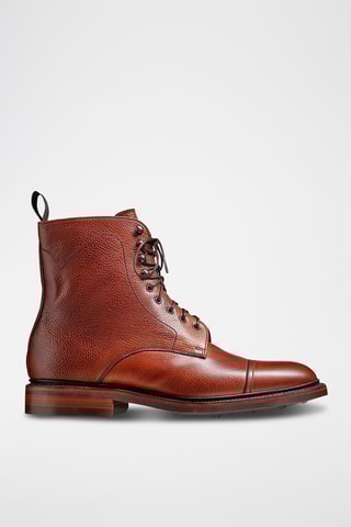 Boots en cuir Donegal - Marron