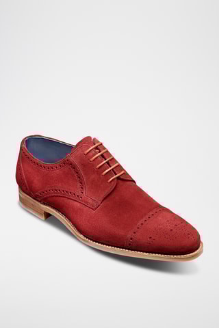 Derbys en nubuck Nixon - Bordeaux