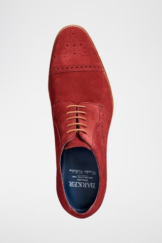 Derbys en nubuck Nixon - Bordeaux