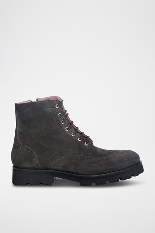 Boots en nubuck Kelsey - Gris