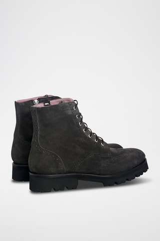 Boots en nubuck Kelsey - Gris