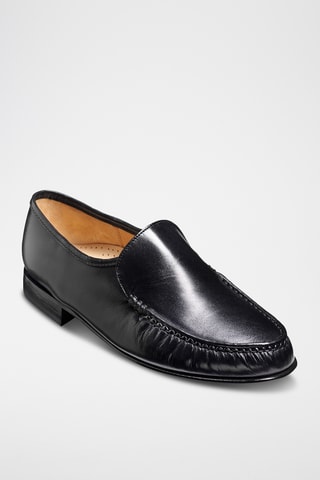 Mocassins en cuir Laurence - Noir