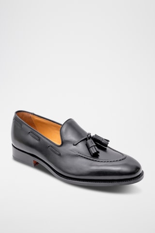 Mocassins en cuir de veau Severn - Noir