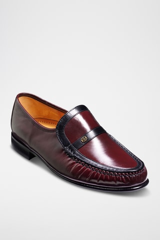 Mocassins en cuir Jefferson - Bordeaux