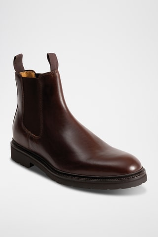 Boots Chelsea en cuir Camborne - Marron