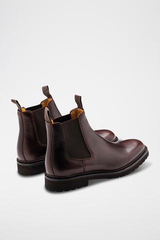 Boots Chelsea en cuir Camborne - Marron