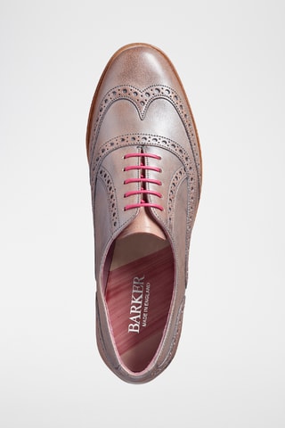 Derbys en cuir Santina - Mauve