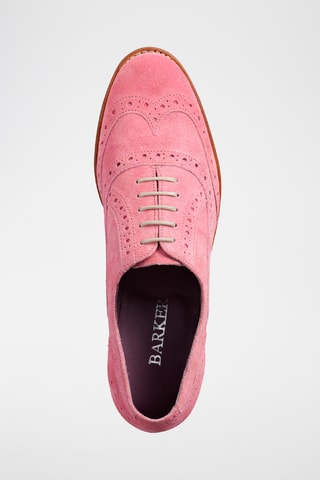 Derbys en nubuck Freya - Rose