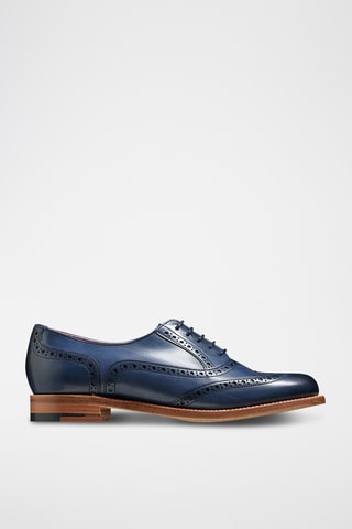 Derbys en cuir Fearne - Bleu marine