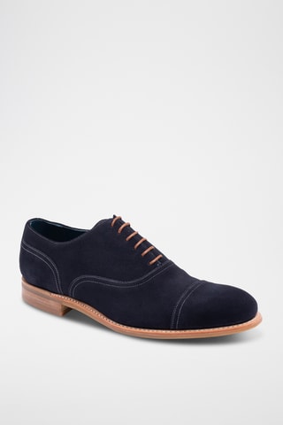 Derbys en nubuck Pullman - Bleu nuit