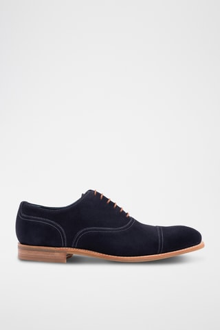 Derbys en nubuck Pullman - Bleu nuit