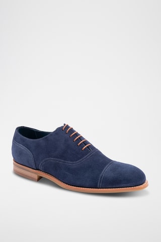 Derbys en nubuck Pullman - Bleu foncé