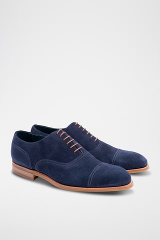 Derbys en nubuck Pullman - Bleu foncé