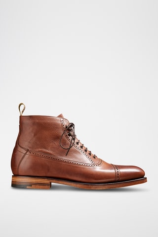 Boots en cuir Foley - Marron