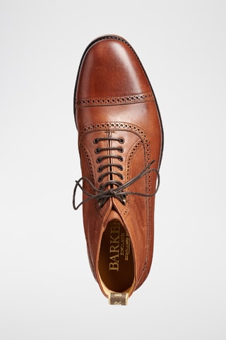 Boots en cuir Foley - Marron