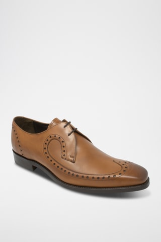 Derbys en cuir de veau Woody - Marron