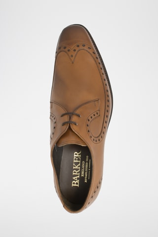 Derbys en cuir de veau Woody - Marron