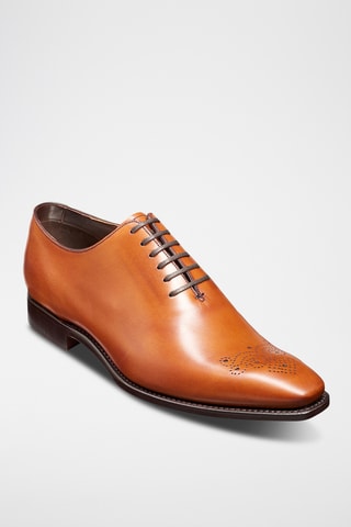 Richelieus en cuir de veau Mozart - Rose