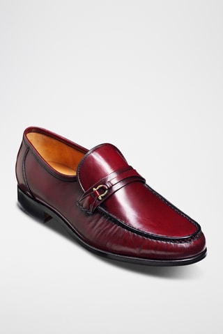 Mocassins en cuir Wade - Bordeaux
