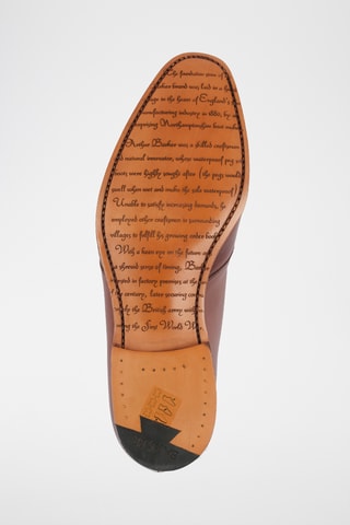 Derbys en cuir de veau Matlock - Marron