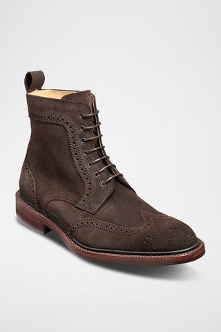 Boots en nubuck Calder - Marron foncé