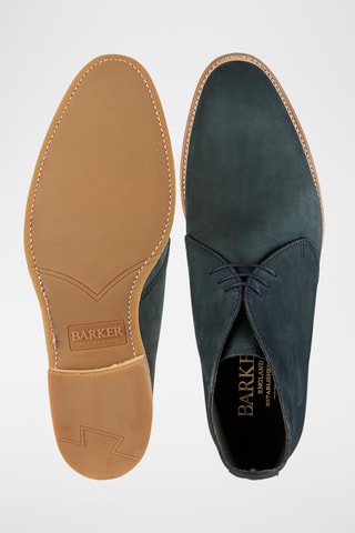 Boots en nubuck Burwick - Bleu marine