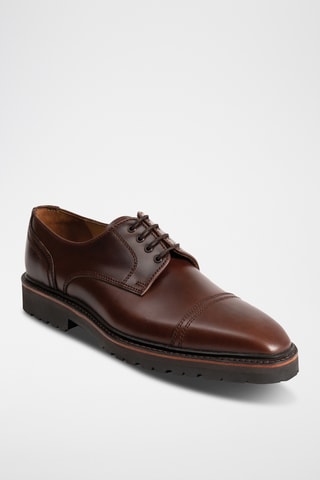 Derbys en cuir Appleby - Marron foncé