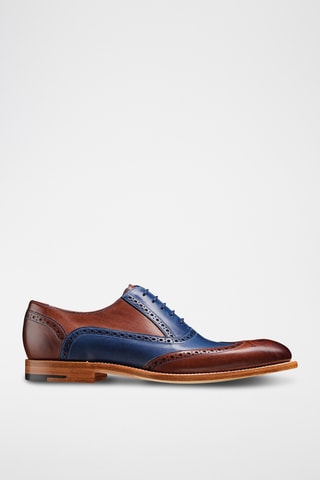 Richelieus en cuir Valiant - Marron foncé 