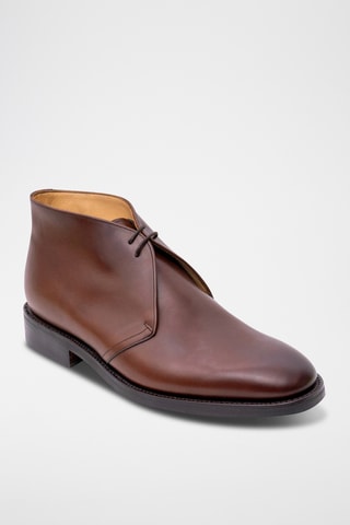 Boots en cuir de veau Sandwell - Marron