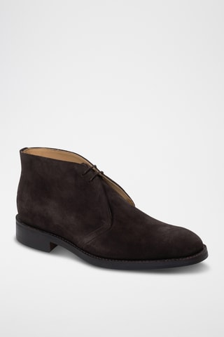 Boots en nubuck Sandwell - Marron foncé