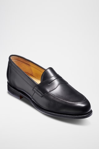 Mocassins en cuir de veau Portsmouth - Noir