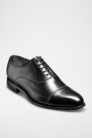 Richelieus en cuir de veau Duxford - Noir