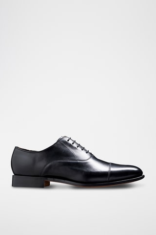 Richelieus en cuir de veau Duxford - Noir