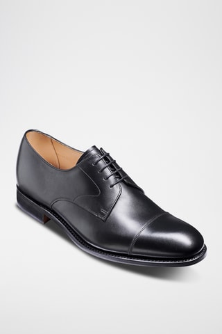 Derbys en cuir de veau Morden - Noir