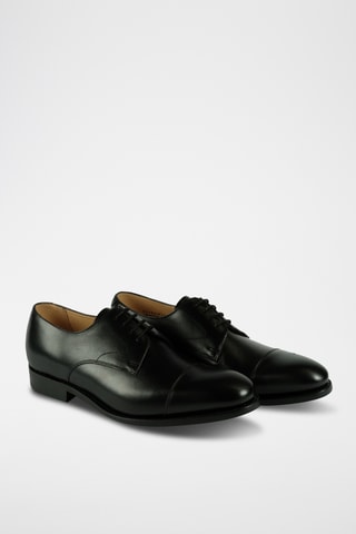 Derbys en cuir de veau Morden - Noir
