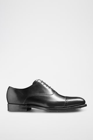 Richelieus en cuir de veau Burford - Noir
