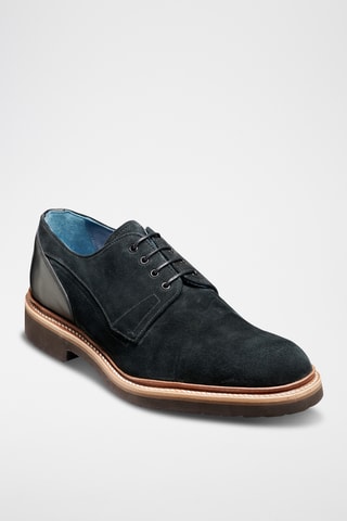 Derbys en cuir Harlem - Noir