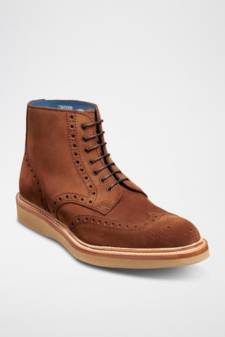 Boots en nubuck Terry - Marron