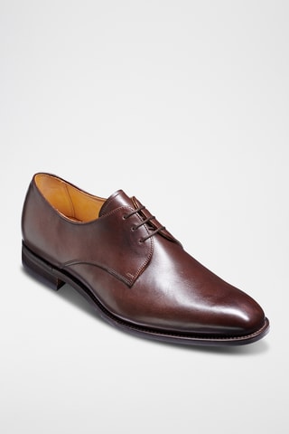 Derbys en cuir de veau St Austell - Marron
