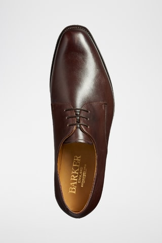 Derbys en cuir de veau St Austell - Marron