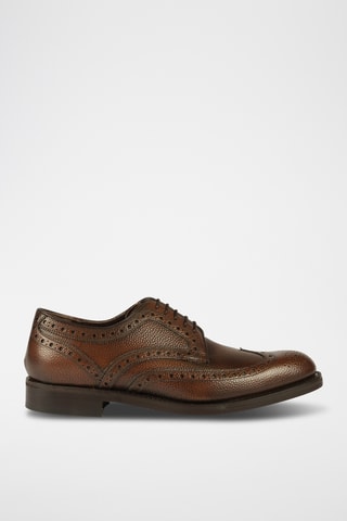 Richelieus en cuir Blair - Marron 