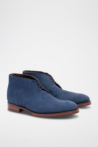 Boots en nubuck Chukka - Indigo