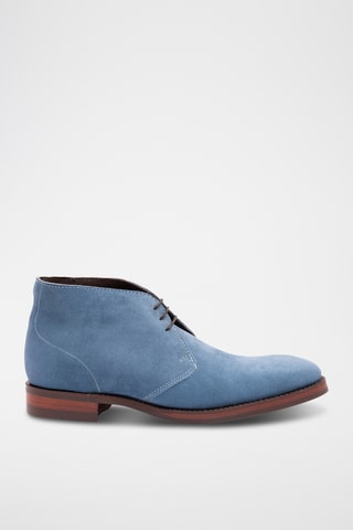 Boots en nubuck Chukka - Bleu cobalt