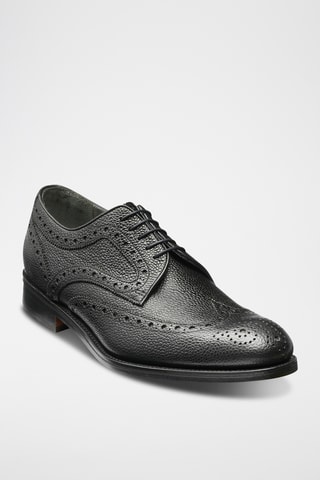 Richelieus en cuir Blair - Noir 