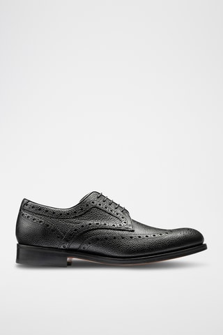 Richelieus en cuir Blair - Noir 