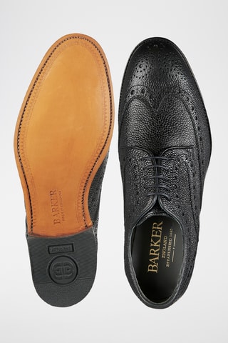 Richelieus en cuir Blair - Noir 