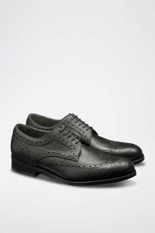 Richelieus en cuir Blair - Noir 