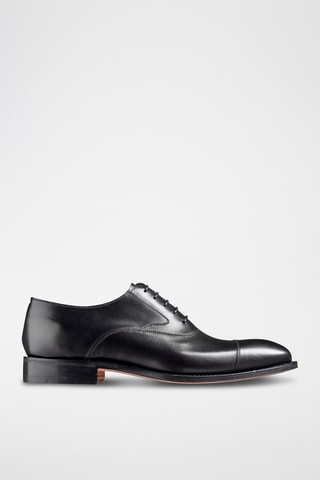 Derbys en cuir de veau verni Falsgrave - Noir 